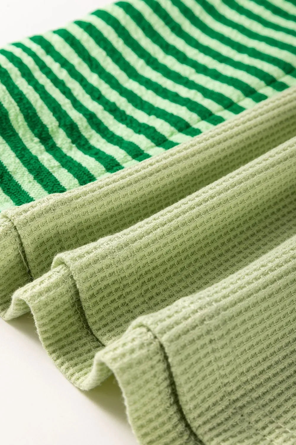 Striped Textured Half Sleeve T-Shirt