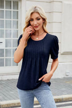 Round Neck Short Sleeve T-Shirt