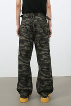 Men's Camouflage Jeans with Pockets