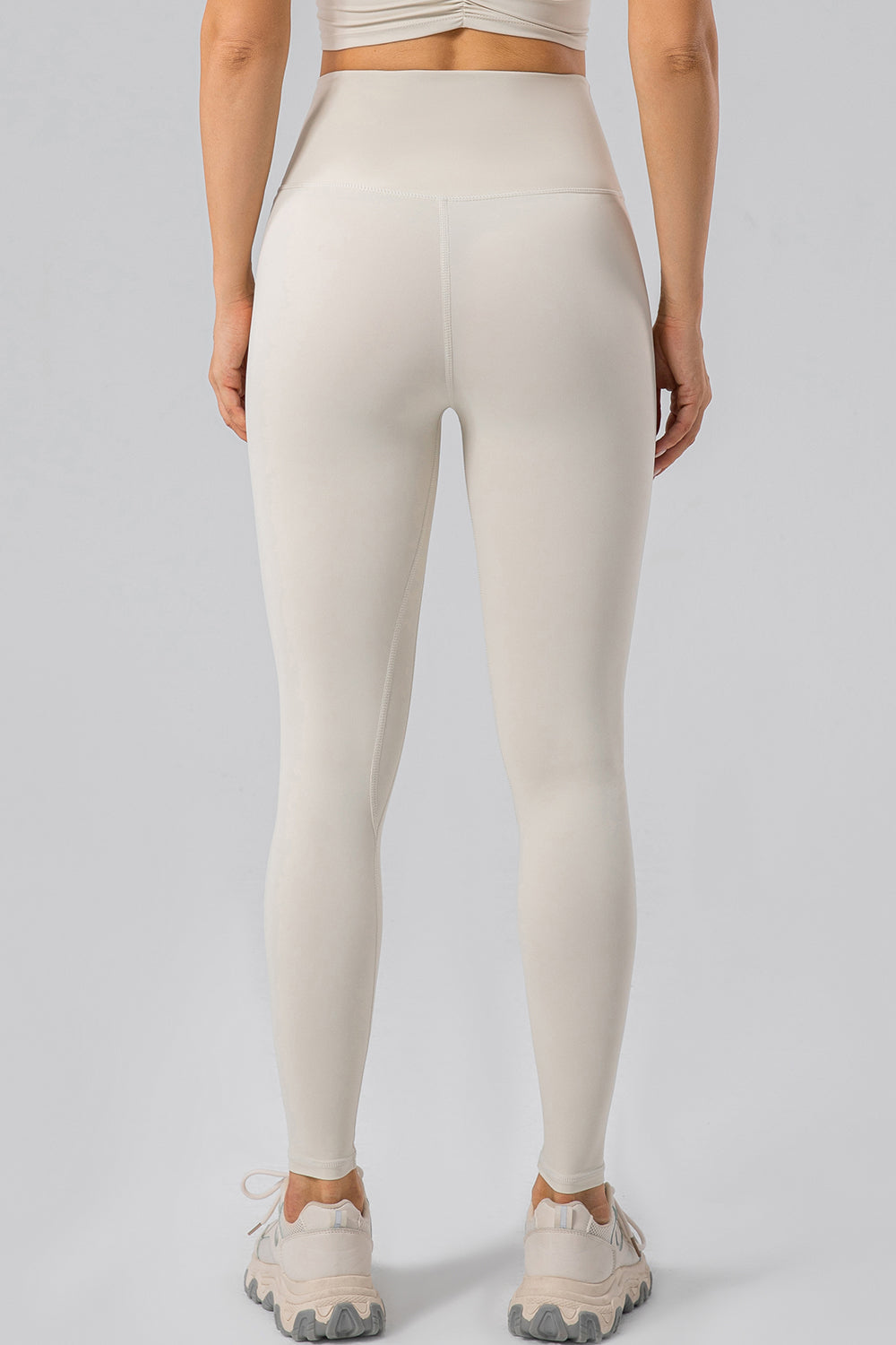 High Waist Wide Waistband Active Leggings - felvior