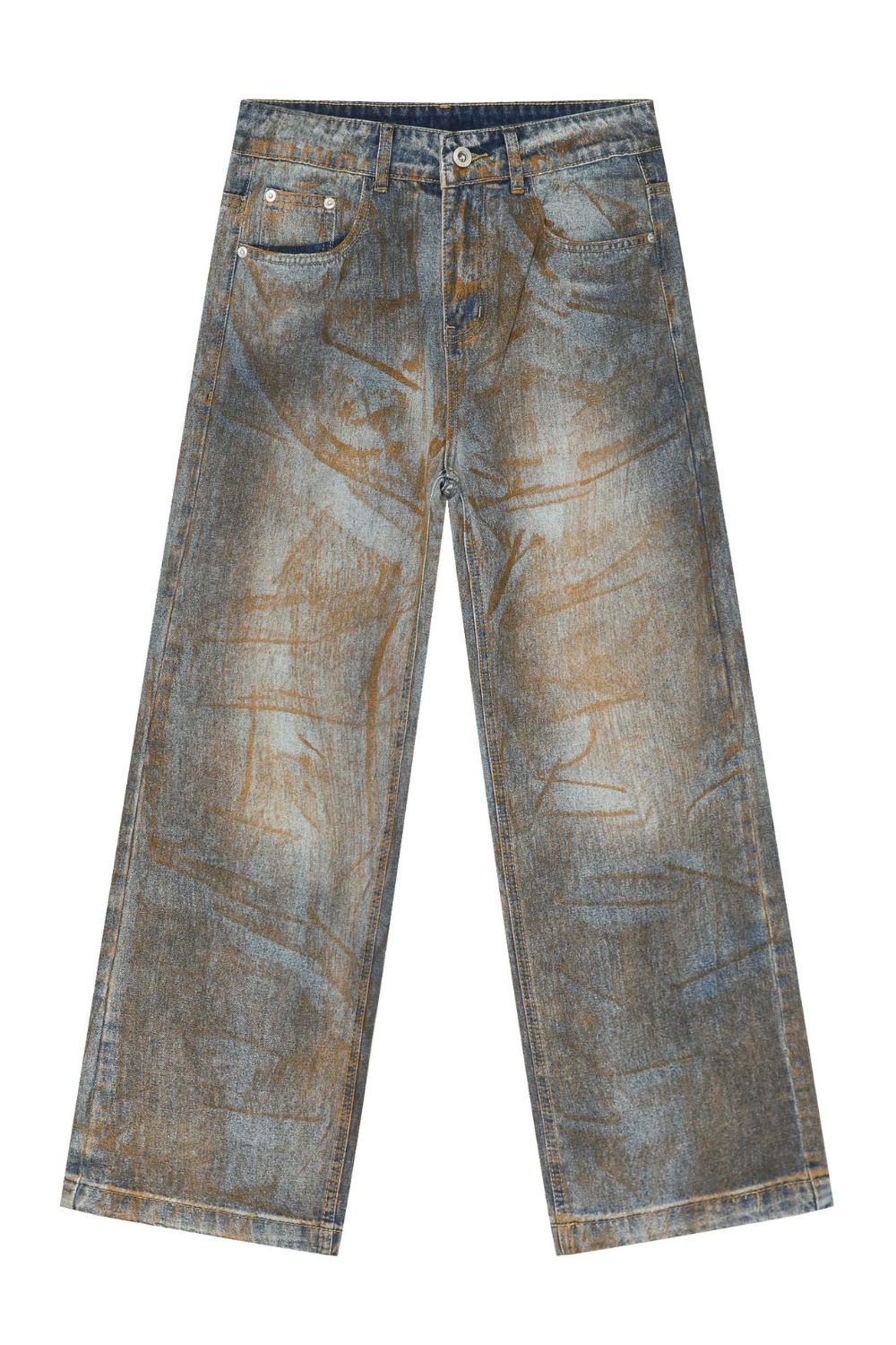 Men's Baggy Jeans with Pockets