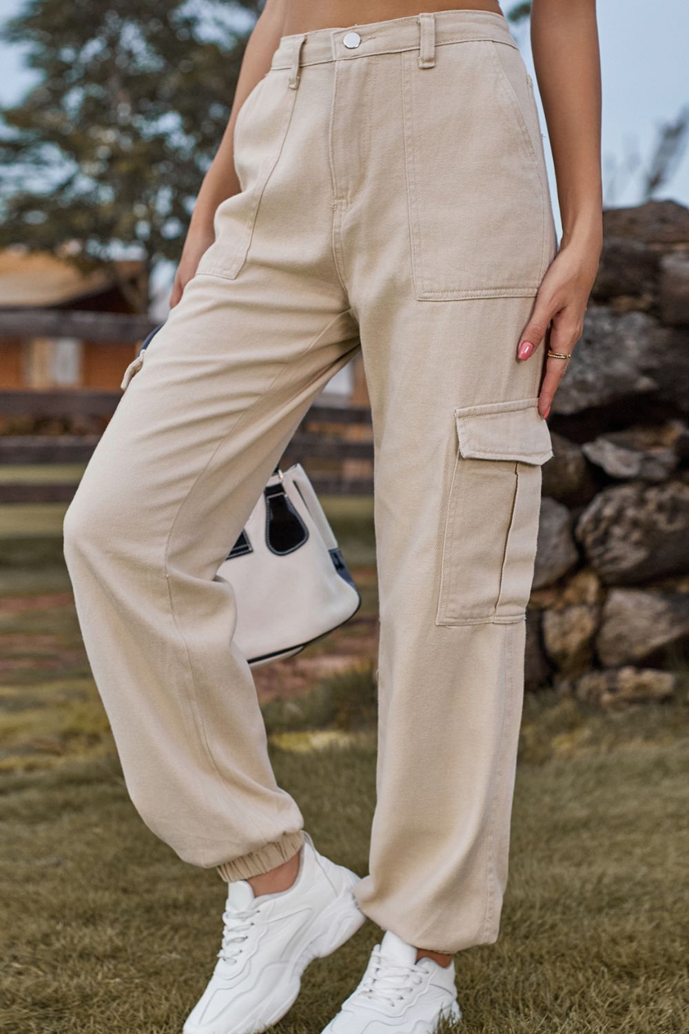 Long Jeans with Pocket - felvior