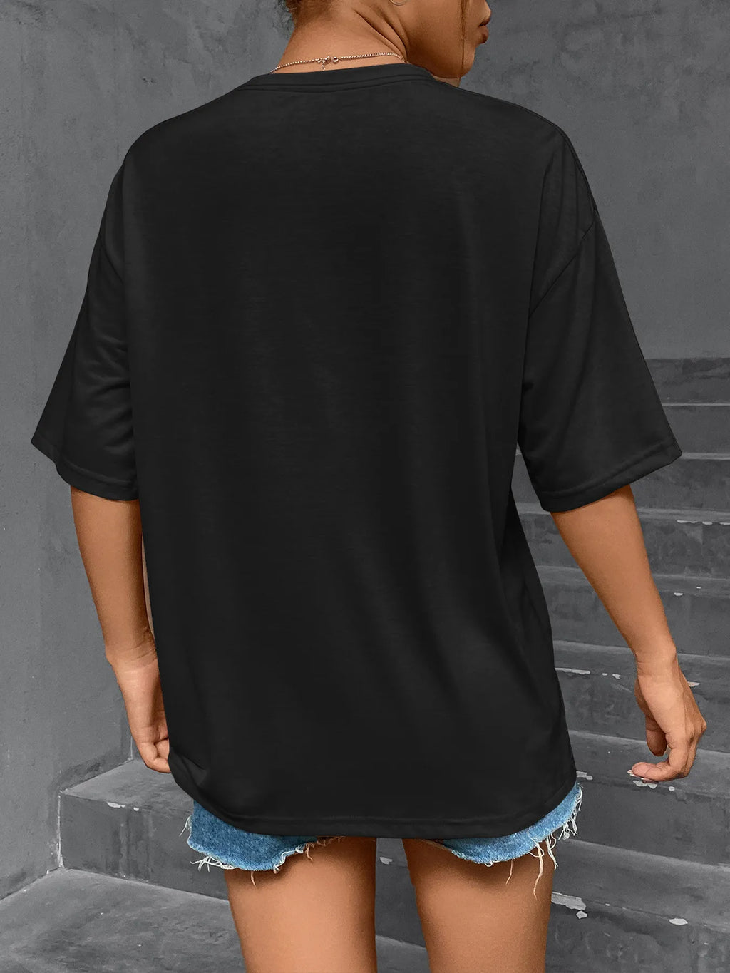 Round Neck Short Sleeve T-Shirt