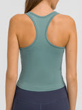 Millennia Round Neck Racerback Active Tank - felvior