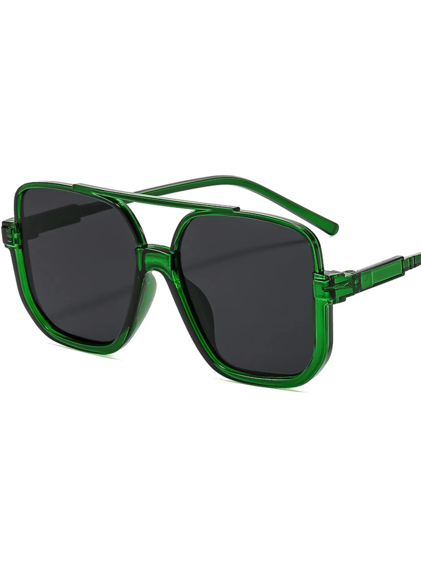 Oversized Square Frame Fashion Sunglasses Secondary image