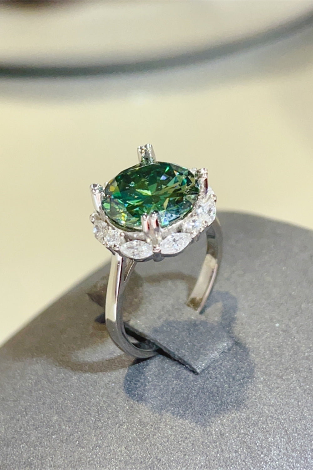 5 Carat Moissanite 925 Sterling Silver Ring - felvior