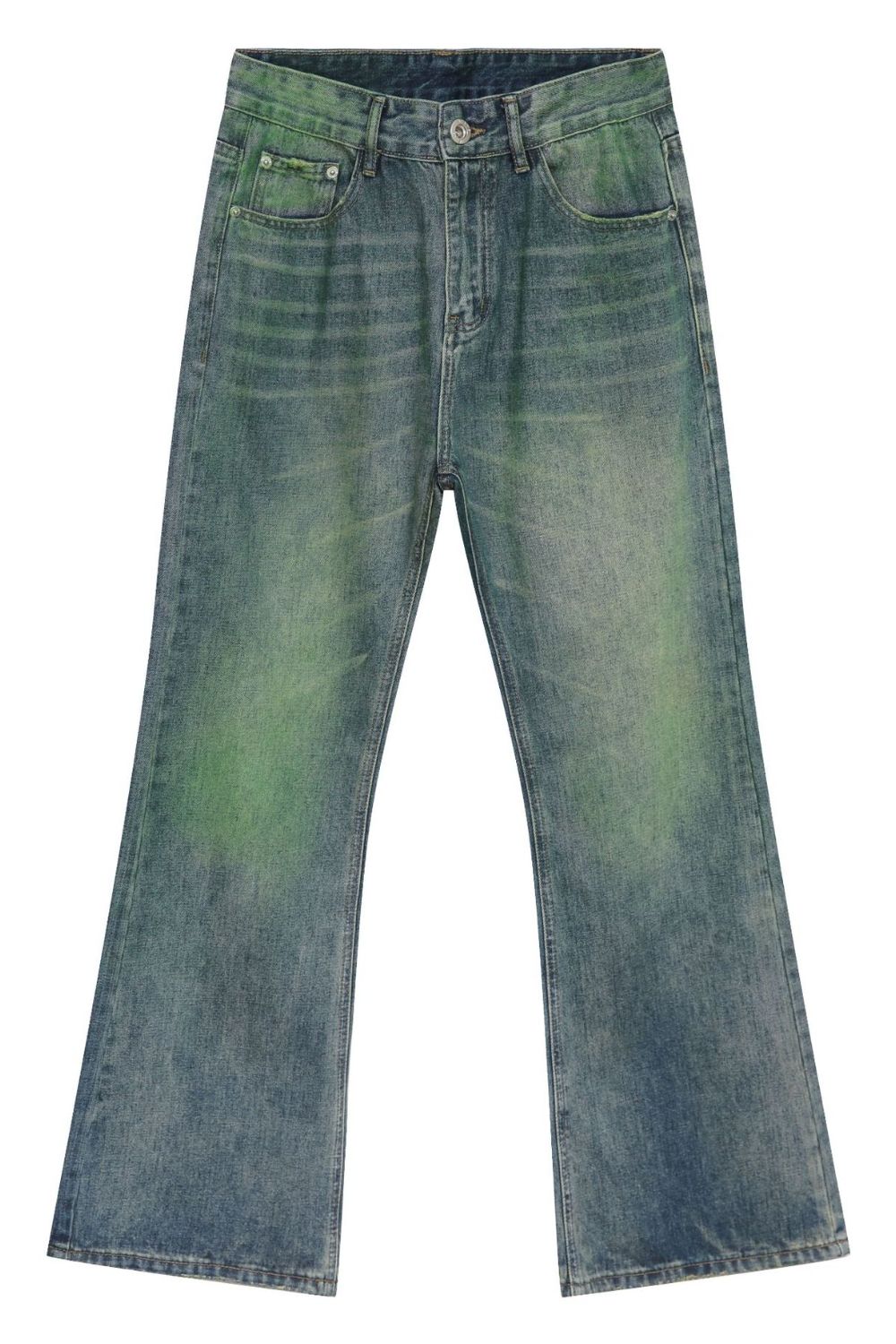 Men's Bootcut Jeans with Pockets