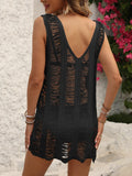 V-Neck Sleeveless Cover-Up - felvior