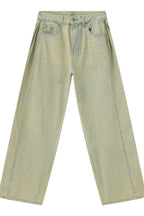 Men's Mid Rise Jeans with Pockets