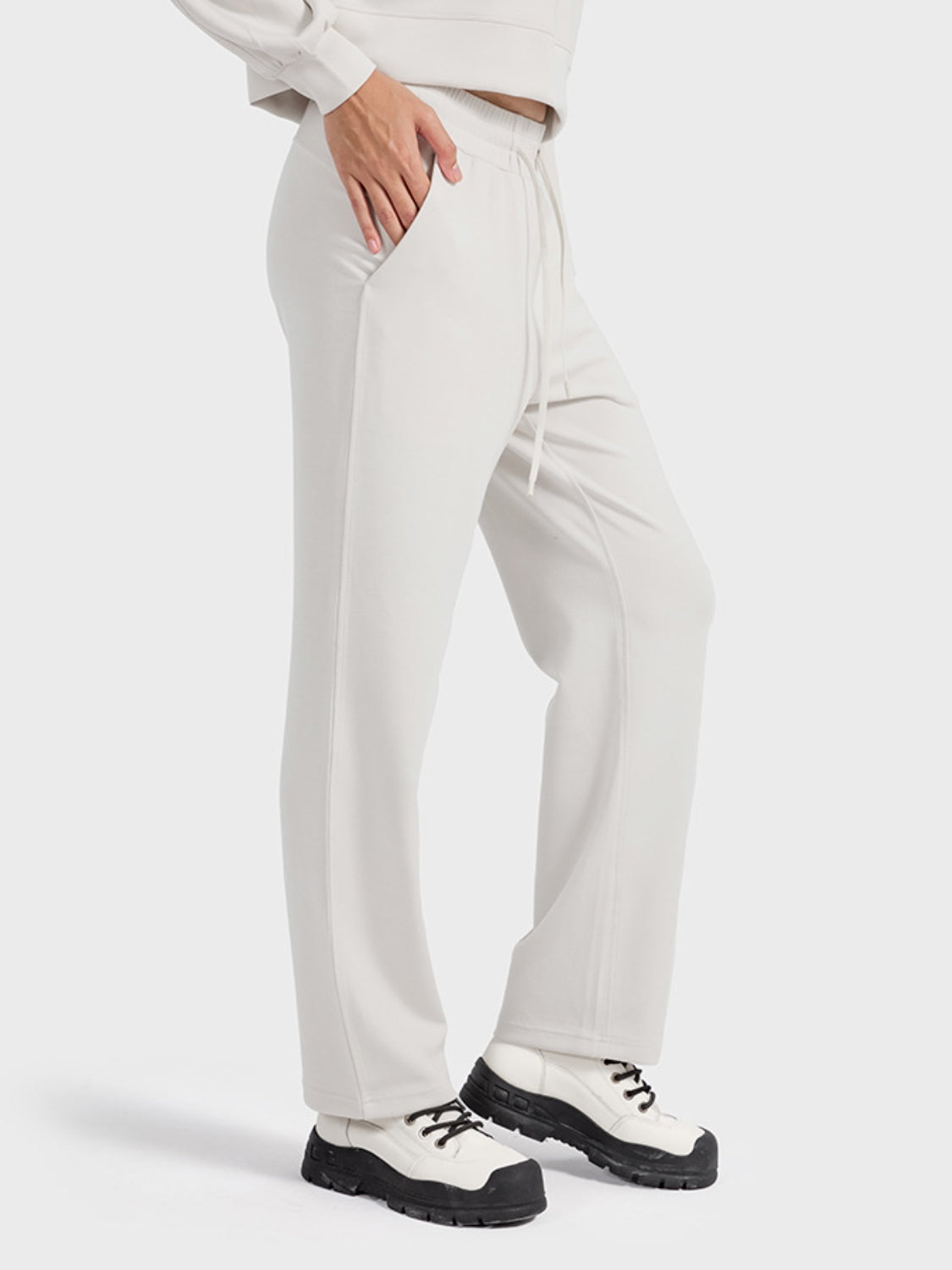 Millennia Drawstring Pocketed Sport Pants - felvior