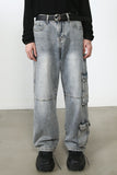 Men's Mid Rise Baggy Jeans - felvior