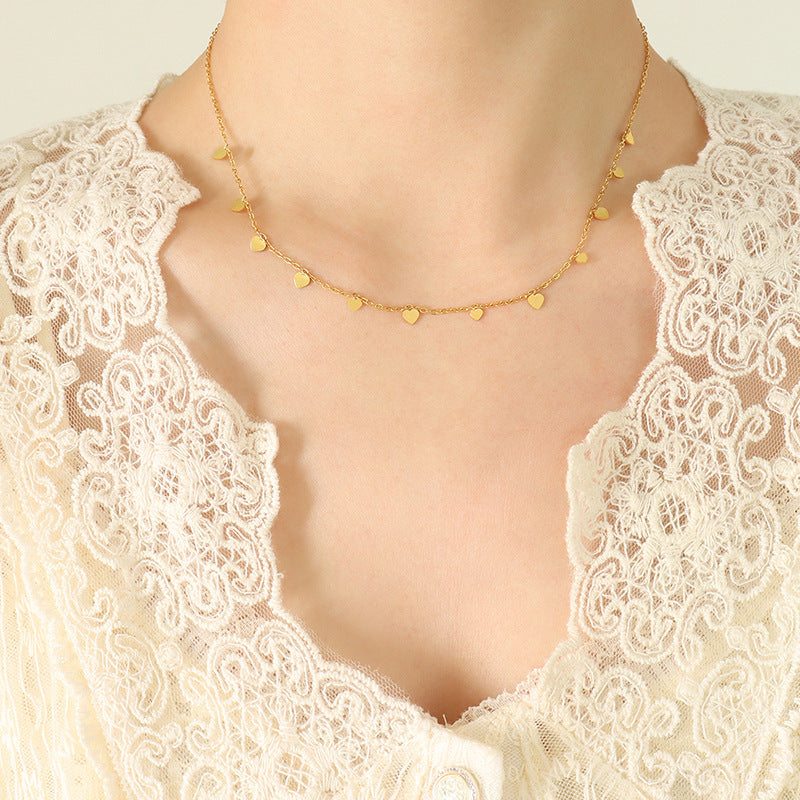 Titanium Steel Charm Necklace - felvior