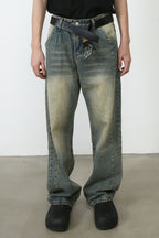 Men's Wide Leg Jeans