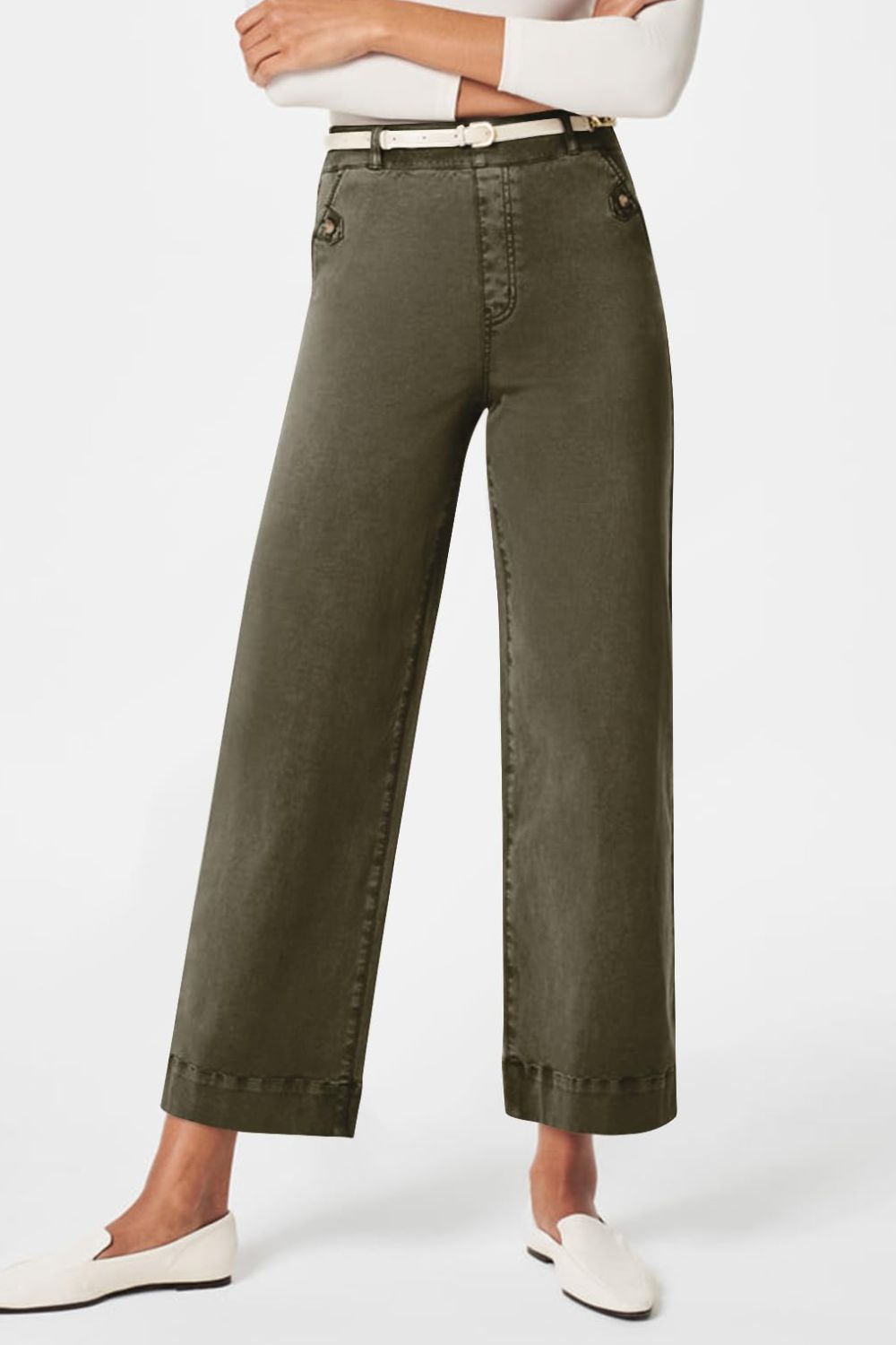High Waist Jeans with Pockets - felvior