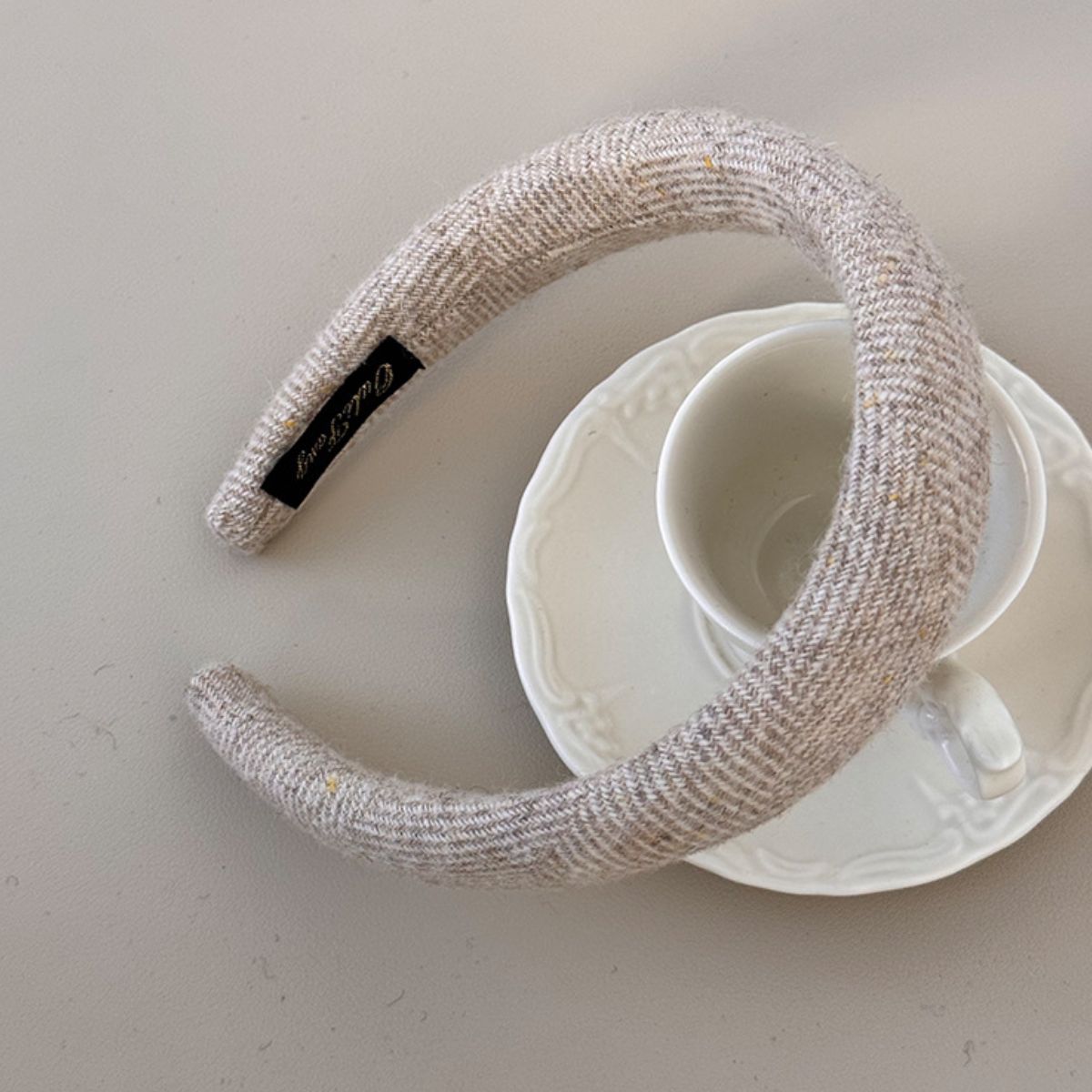 Polyester Wide Hair Headband - felvior