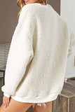 MERRY & BRIGHT Round Neck Long Sleeve Sweatshirt - felvior