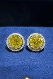 4 Carat Moissanite 925 Sterling Silver Earrings - felvior
