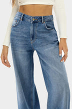 High Waist Wide Leg Jeans
