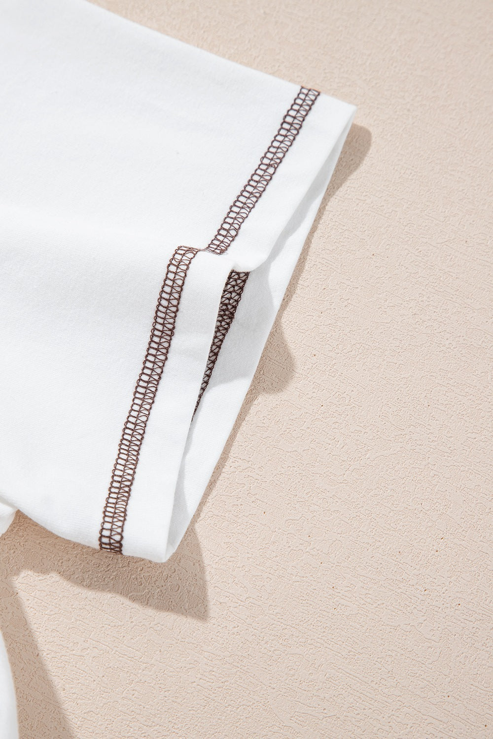 RODEO Horseshoe Embroidered Patch Pocket T-Shirt