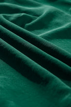 Puff Sleeve Frilled Trim Elegant Blouse