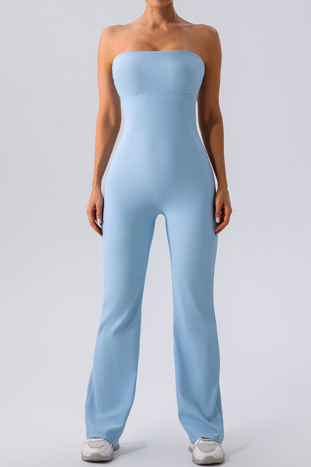 Sleeveless Straight Active Jumpsuit - felvior