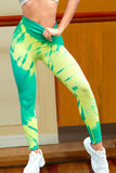 Tie-Dye High Waist Sports Leggings - felvior