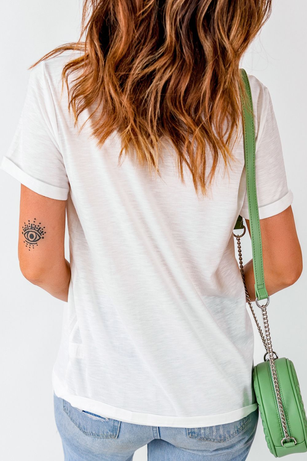 Sequined Lucky St.Patricks Day T-Shirt