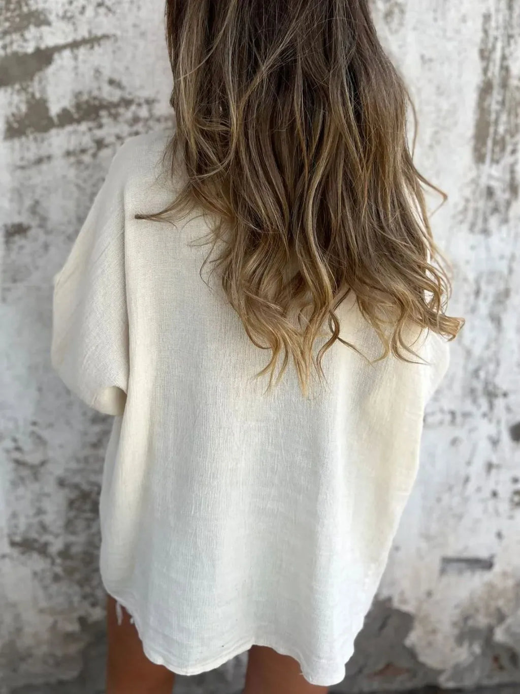 Full Size One Button Long Sleeve Shirt Plus Size