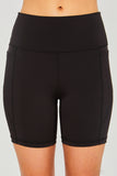 Love Tree High Waist Seam Detail Active Shorts - felvior