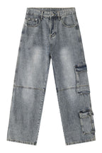 Men's Mid Rise Baggy Jeans