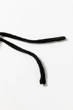 Textured Drawstring Straight Pants