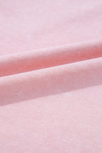 Mineral Wash Cotton Tank Top and Slit Skort Set