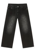 Men's Loose Fit Jeans with Pockets