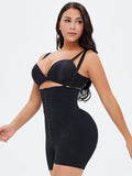Full Size Hook-and-Eye Under-Bust Shaping Bodysuit - felvior