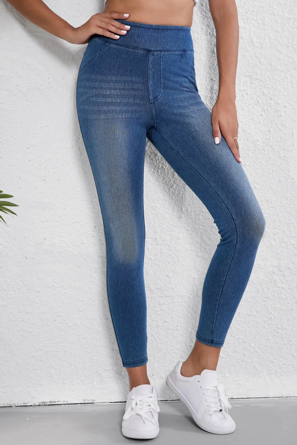 High Waist Skinny Jeans - felvior