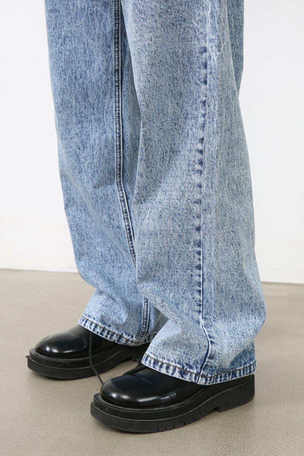 Men's Straight Leg Jeans - felvior