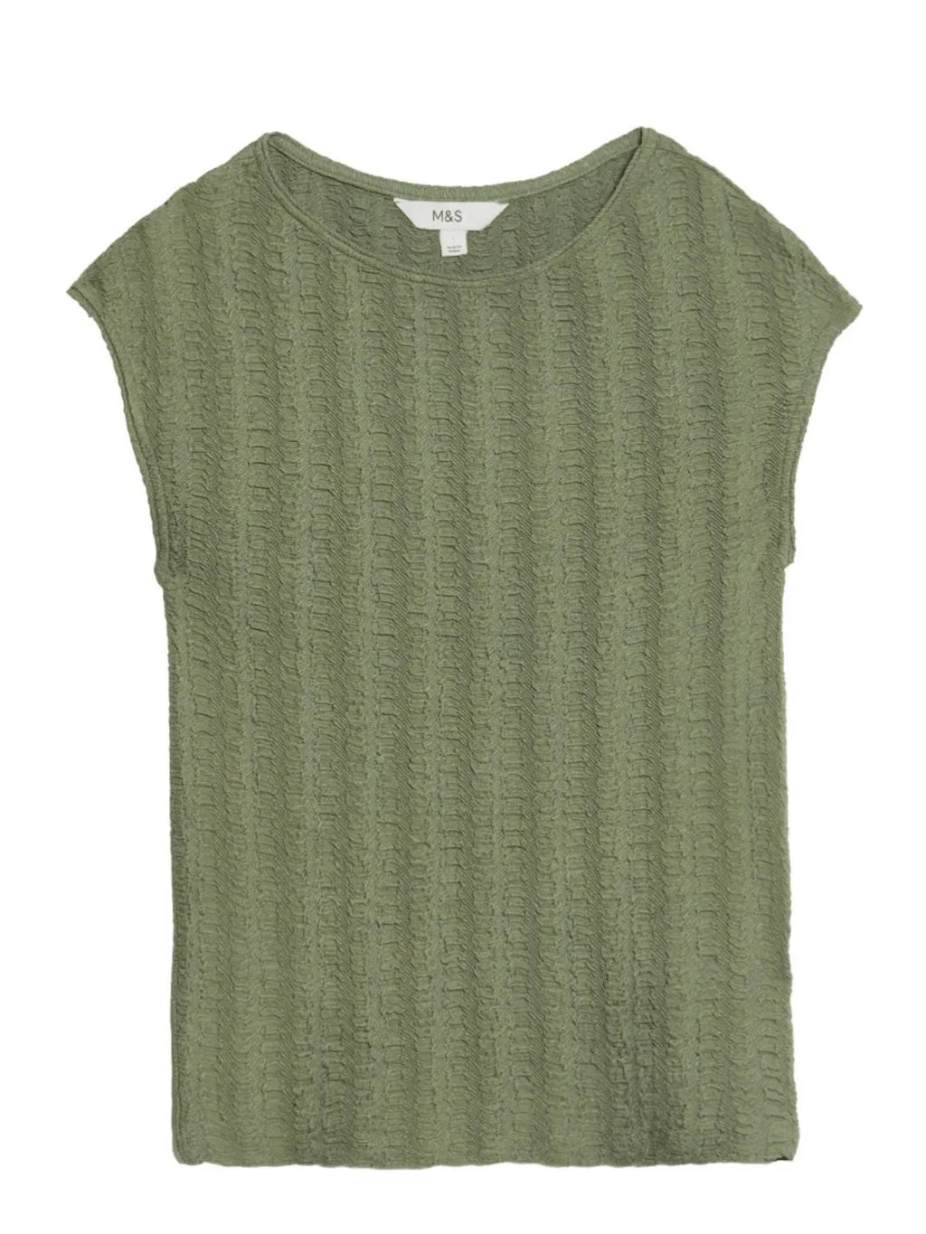 Round Neck Cap Sleeve Top and Pants Set