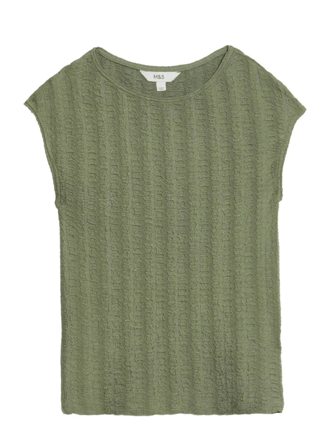 Round Neck Cap Sleeve Top and Pants Set