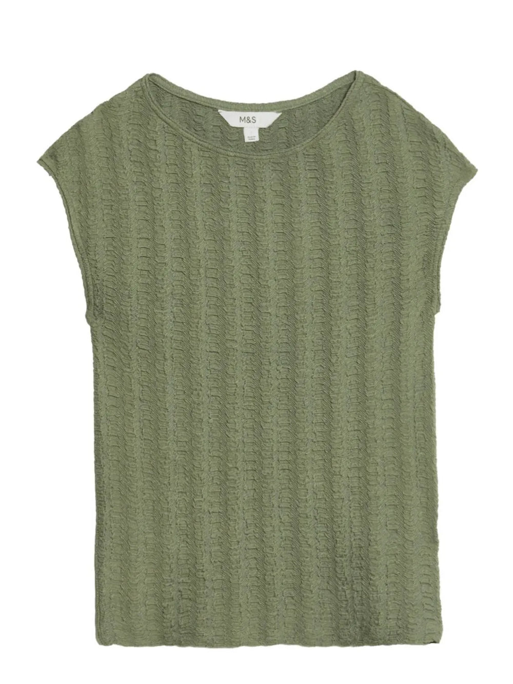 Round Neck Cap Sleeve Top and Pants Set