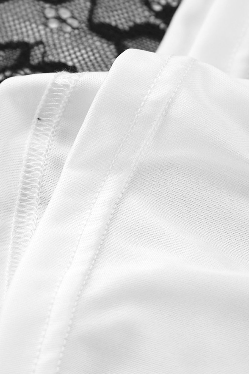 Lace Sweetheart Neck Flare Sleeve Mini Dress