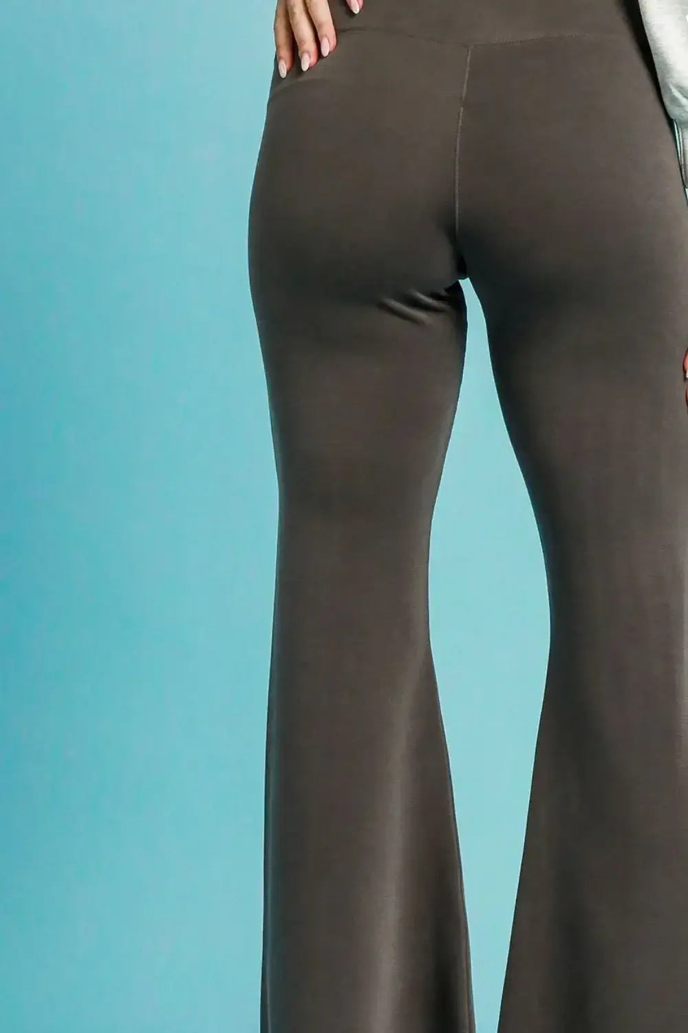 Umgee High-Waisted Flare Leggings