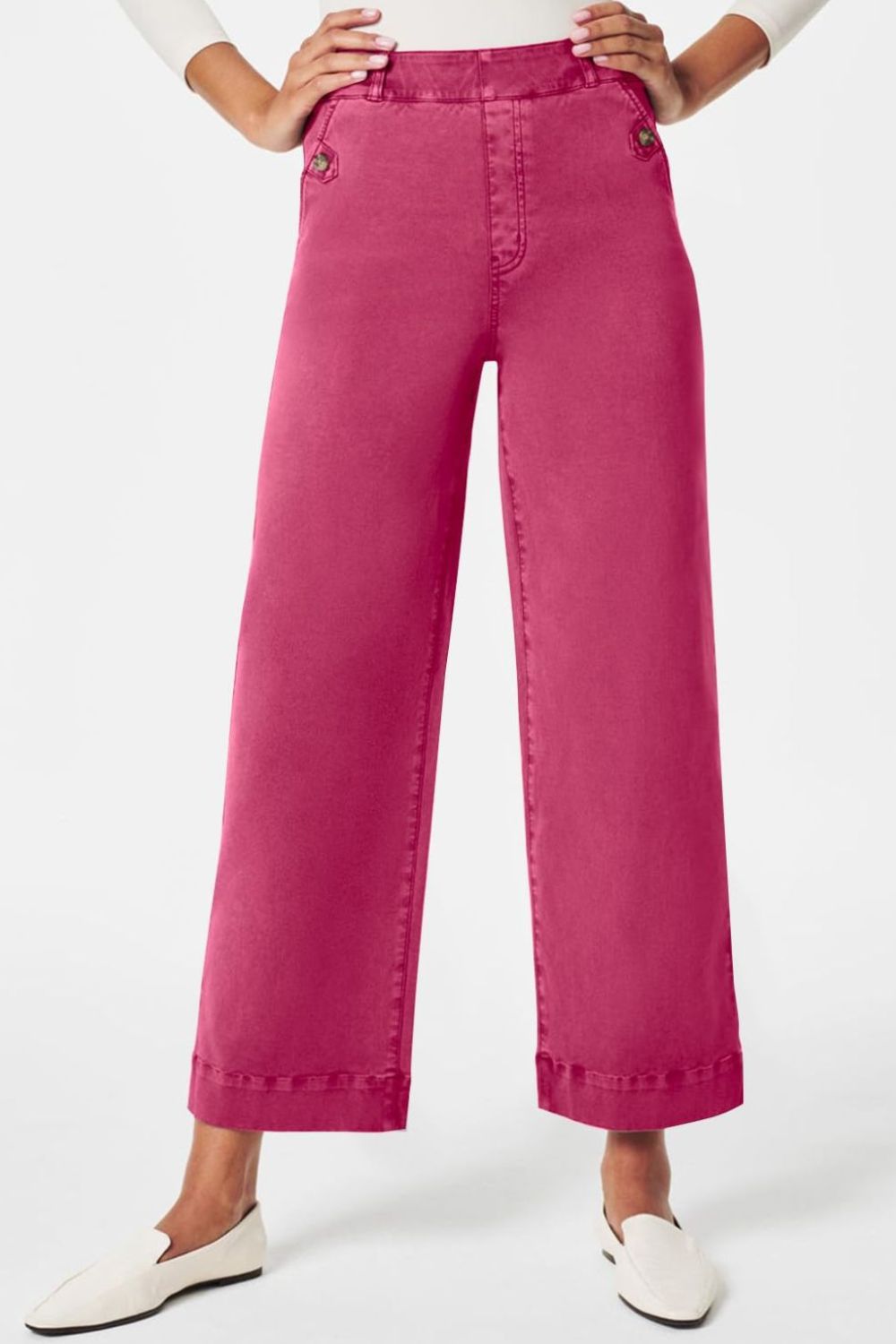 High Waist Jeans with Pockets - felvior