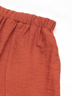 Tie Front Short Sleeve Top and Shorts Set