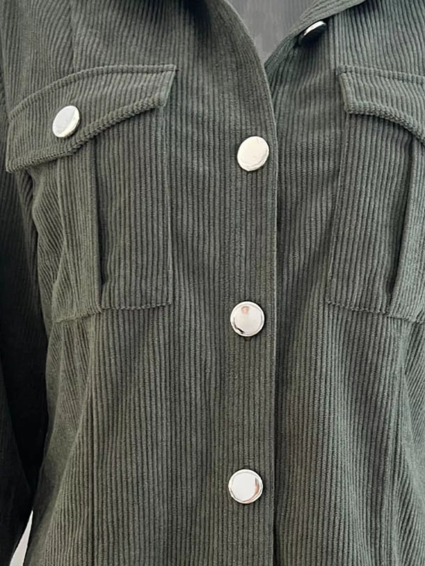 Corduroy Button-Down Jacket Secondary image