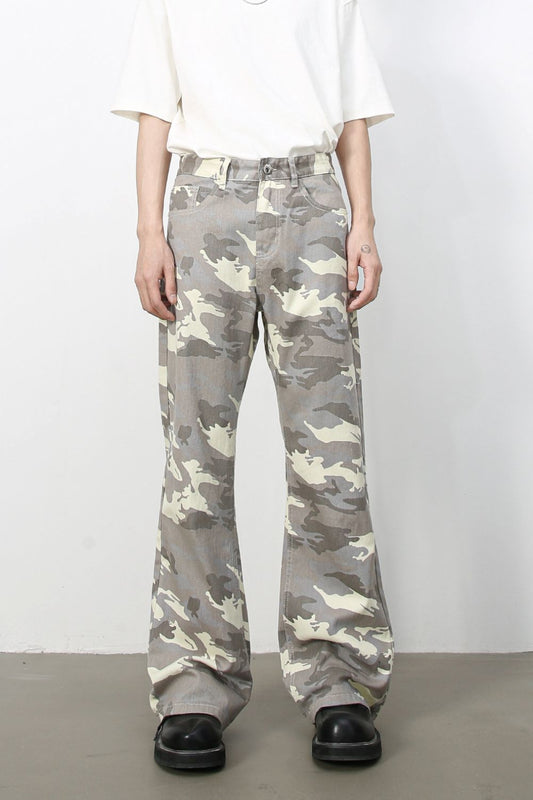 Men's Camouflage Jeans with Pockets - felvior