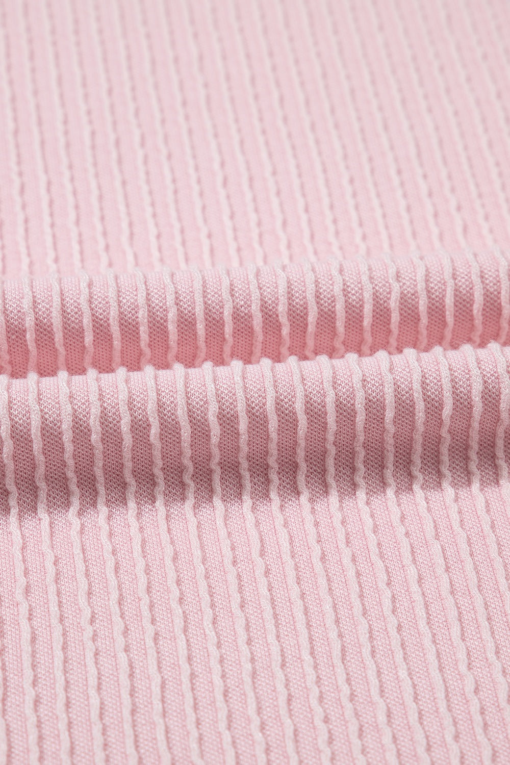 Contrast Trim Round Neck Cap Sleeve Top