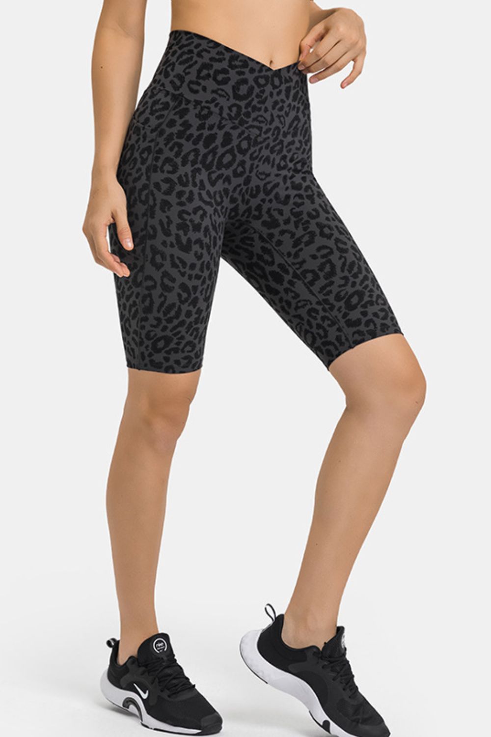 Millennia High Waist Biker Shorts with Pockets - felvior