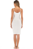 Lace Detail V-Neck Spaghetti Strap Lounge Dress - felvior