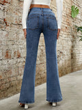 Bootcut Jeans with Pockets - felvior