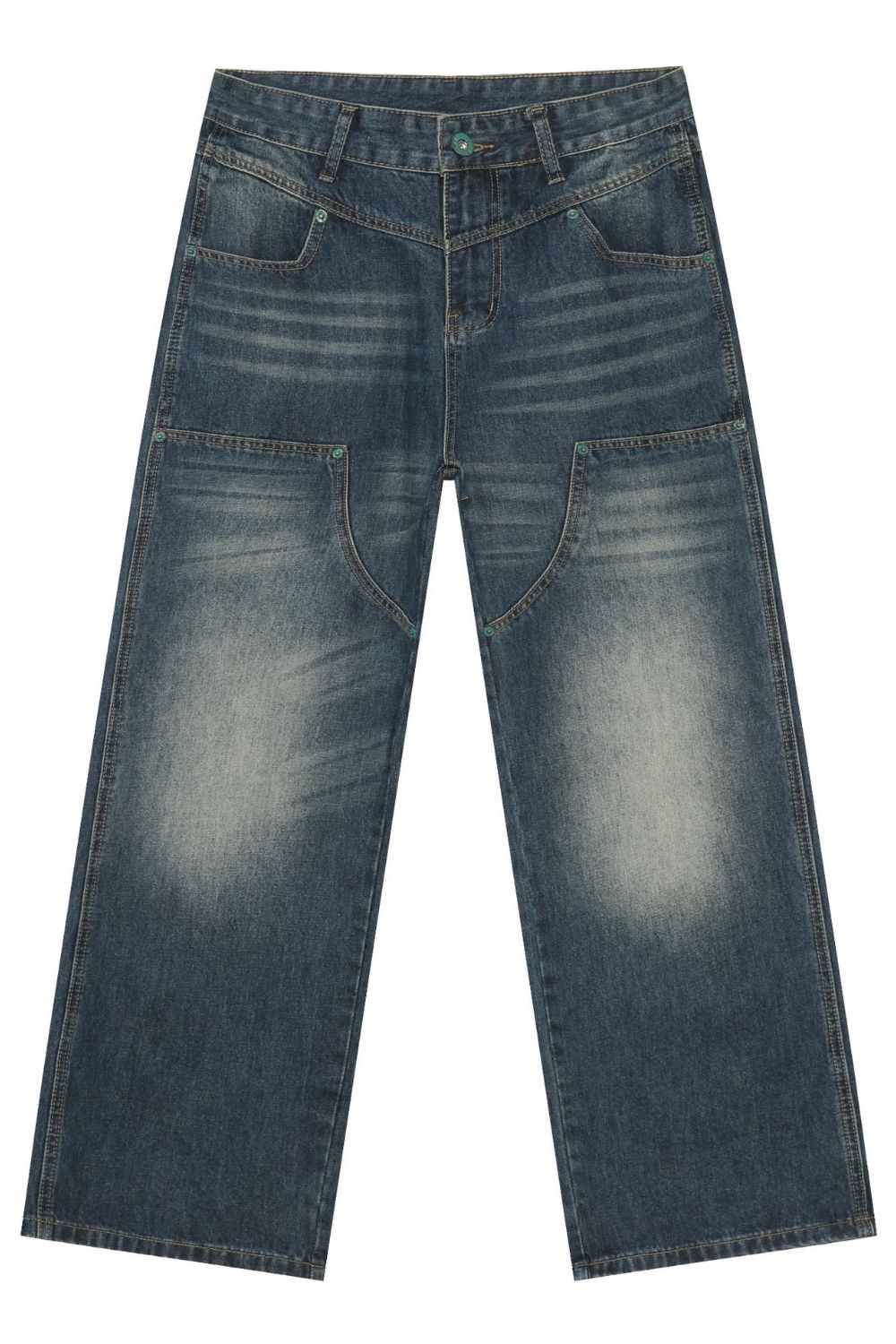 Men's Wide Leg Jeans